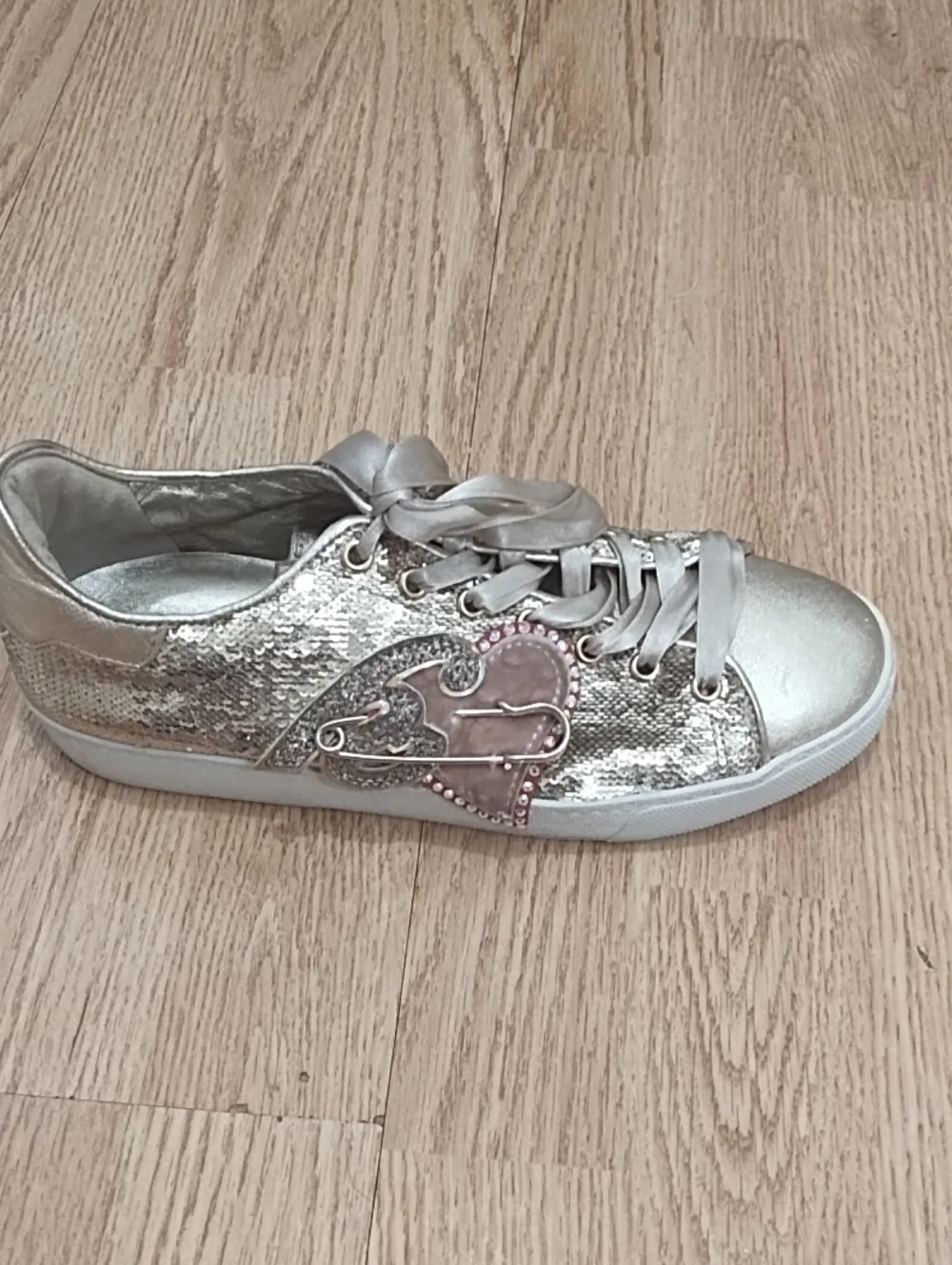 Hogl gold metallic sneaker